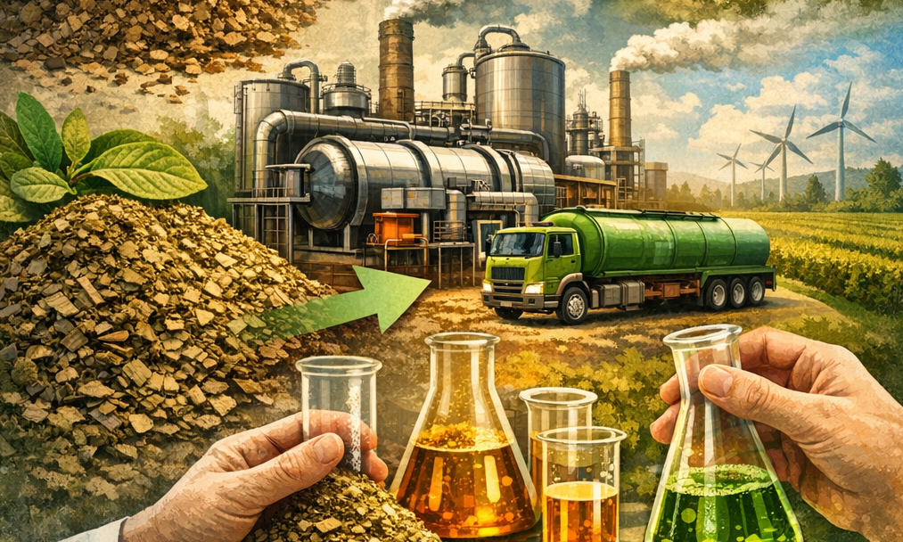 Washed out yerba = Bio-Oil