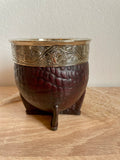 Mate Crocodile Imperial Cincelada Maroon