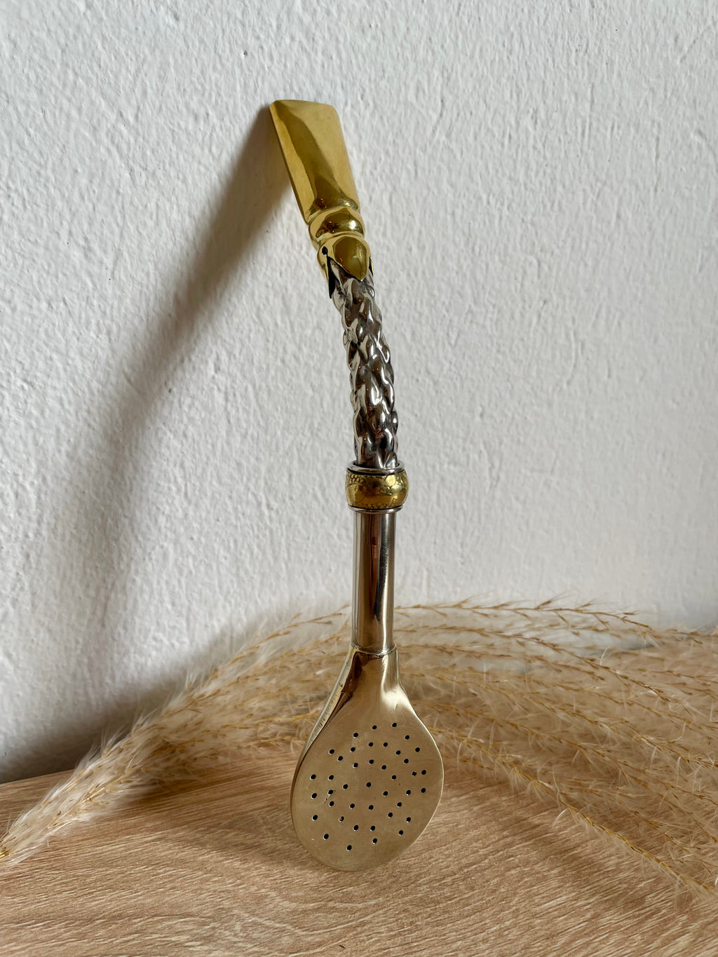 Bombilla Curvo Pico Bronze