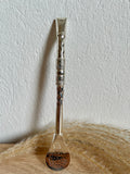 Bombilla Silver Chiselled