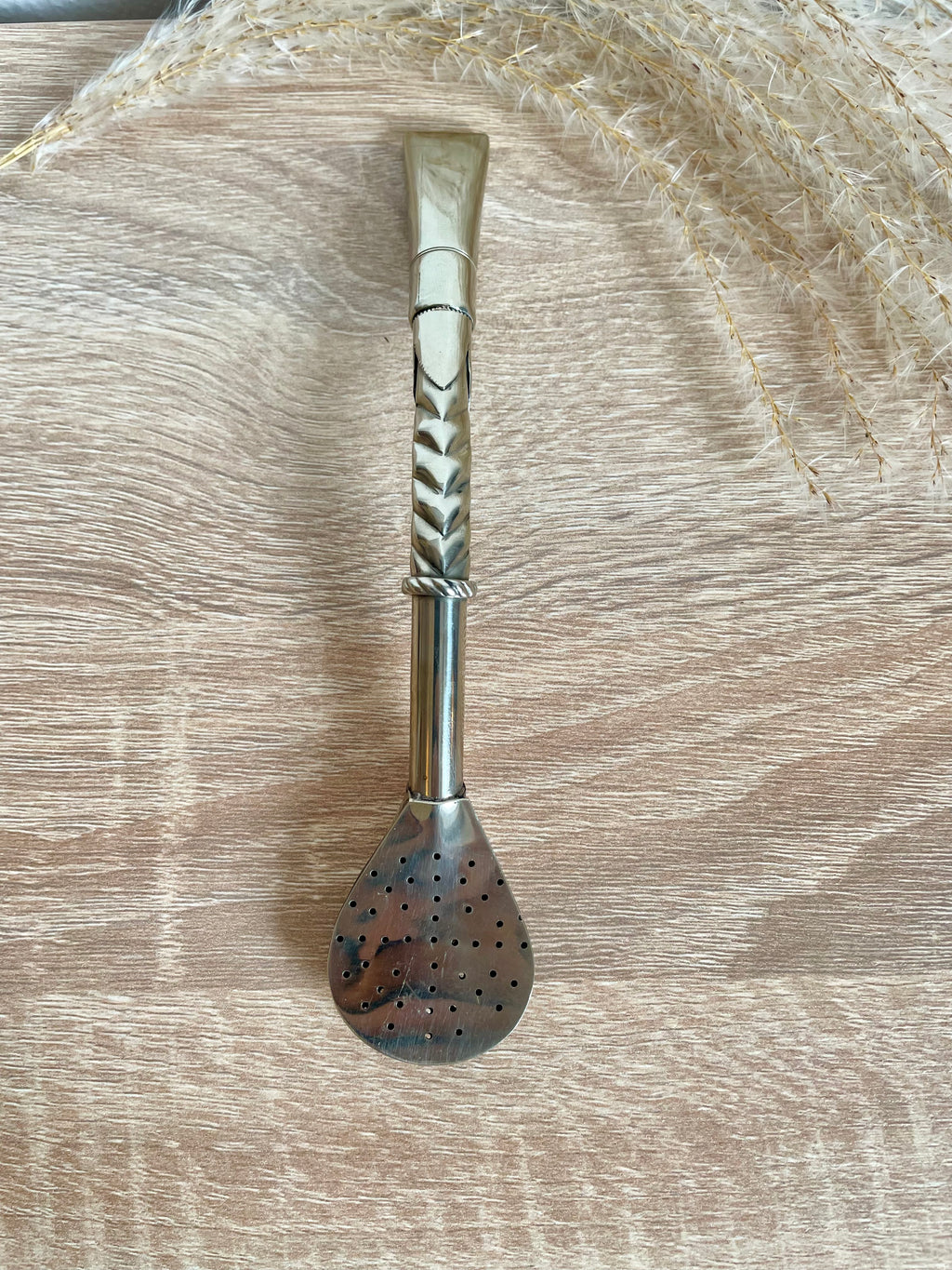 Bombilla Pico Rey Cincelado